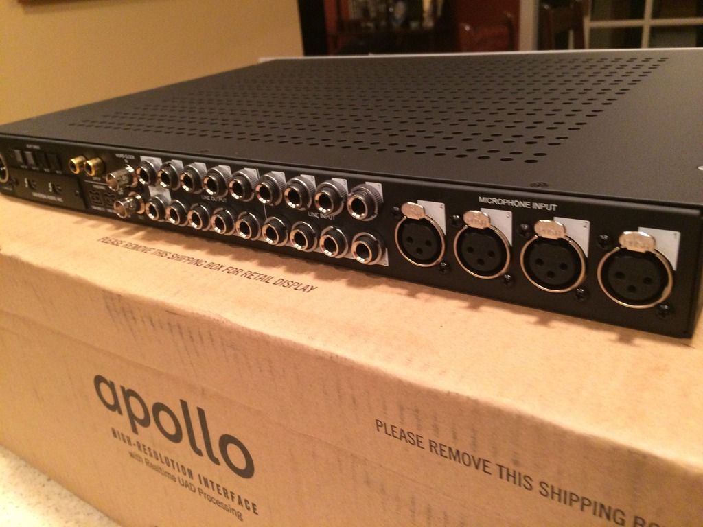 does uad apollo work with thunderbolt 4